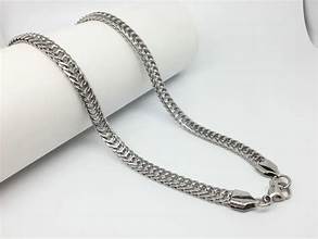 Stainless Steel Long Necklace Men
